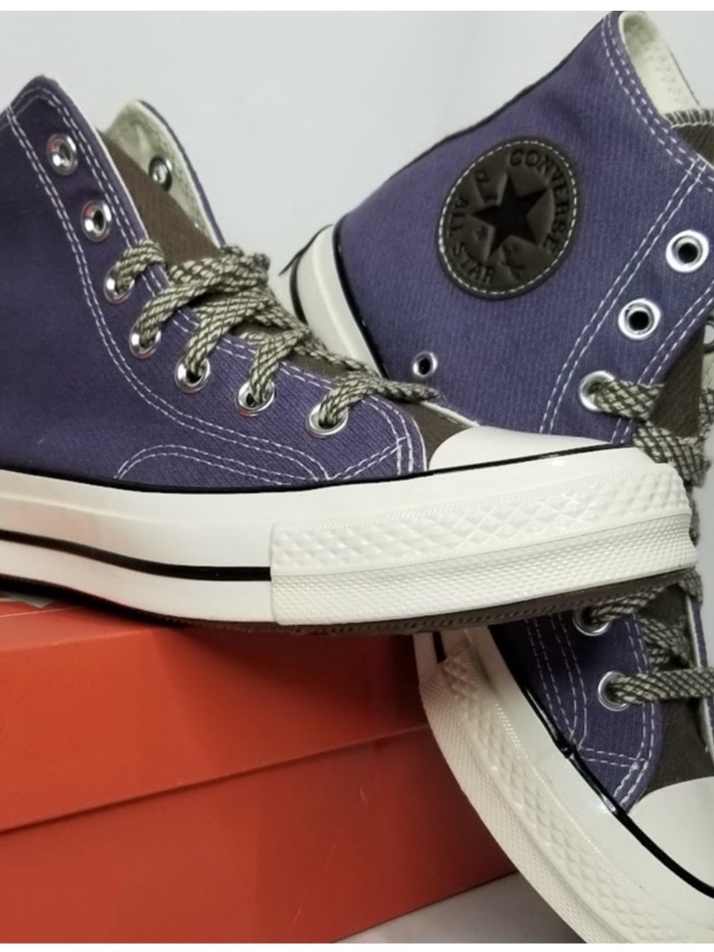 Converse Chuck 70 High Dual Tone - Lavender Ash Truffle Men’s Size 9.5